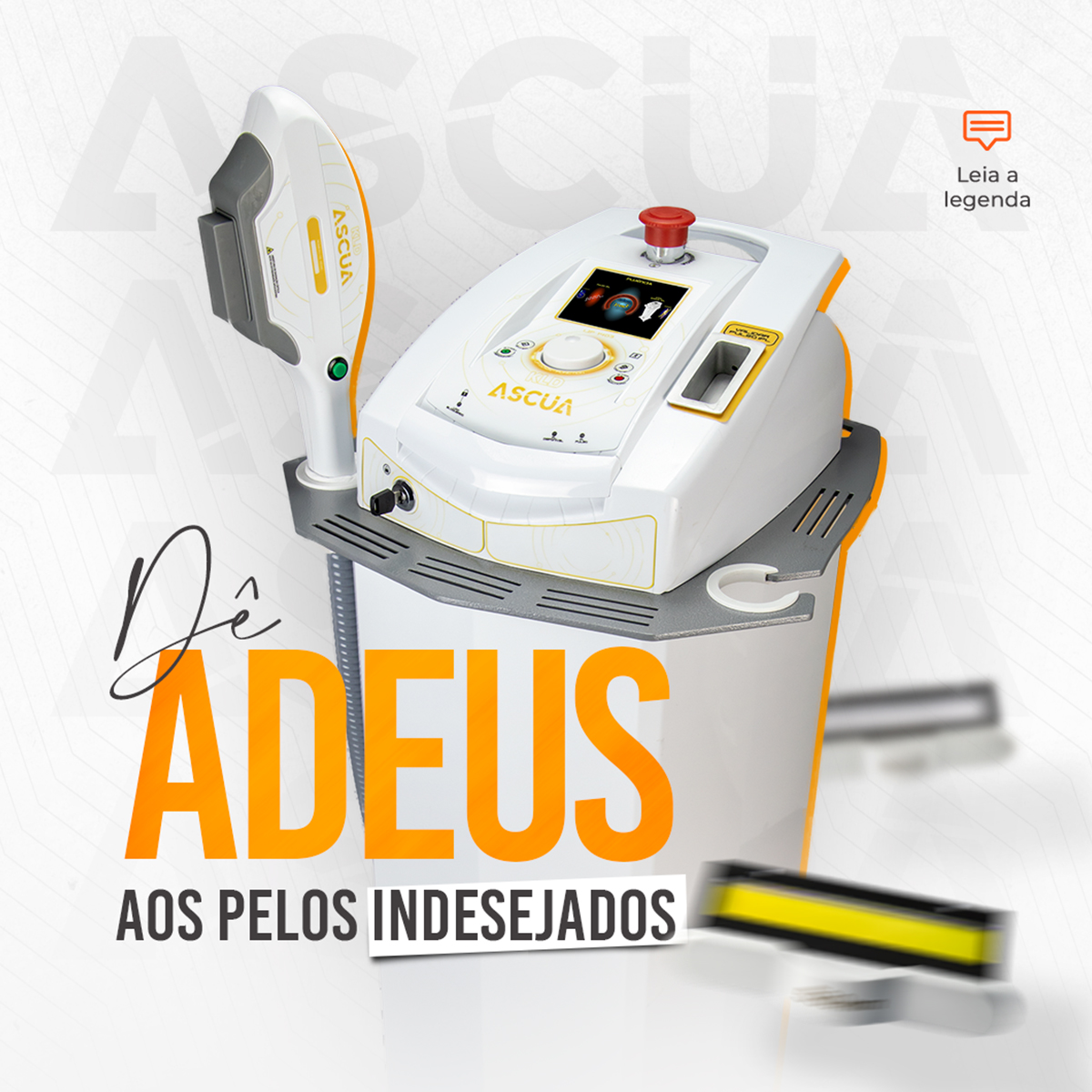 ASCUA KLD - LUZ INTENSA PULSADA (Com Aplicador) - Hygion